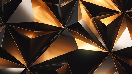 polygon and geometric pattern with triangles abstract background