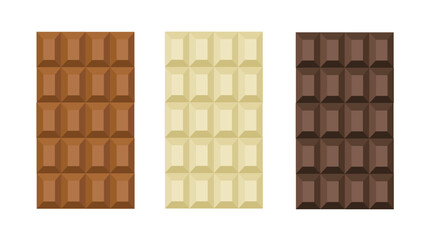 chocolate bar vector illustration