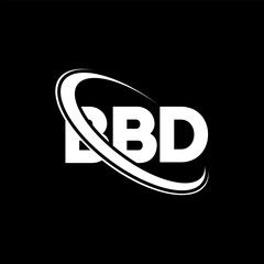 BBD logo. BBD letter. BBD letter logo design. Intitials BBD logo linked with circle and uppercase monogram logo. BBD typography for technology, business and real estate brand.