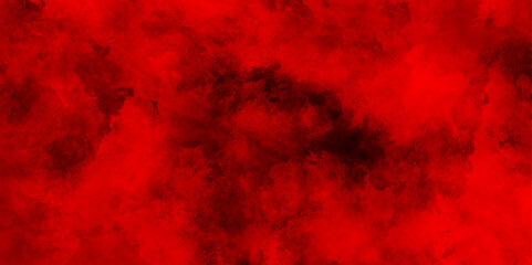 Red grunge old watercolor texture with painted stripe of red color, Red scratched horror scary background, red texture or paper with vintage background, red grunge and marbled cloudy design.