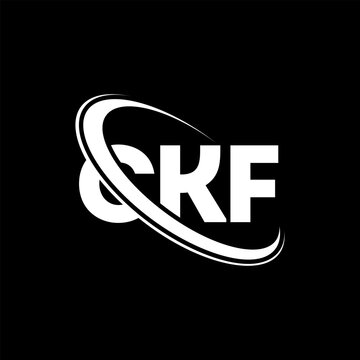 CKF logo. CKF letter. CKF letter logo design. Initials CKF logo linked with circle and uppercase monogram logo. CKF typography for technology, business and real estate brand.
