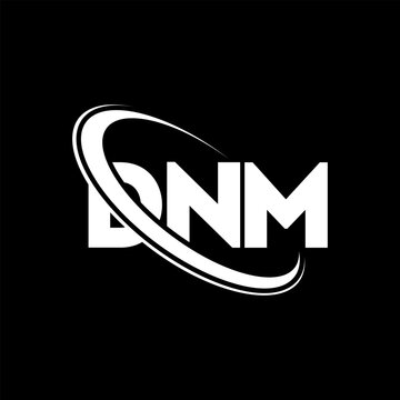 DNM logo. DNM letter. DNM letter logo design. Initials DNM logo linked with circle and uppercase monogram logo. DNM typography for technology, business and real estate brand.