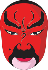 Chinese opera mask