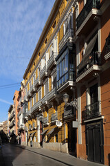 Valencia residential buildings, Spain - 725686012