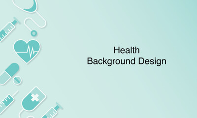 International happy Doctor's Day, World Doctors Day. Happy doctor's day with symbol of heartbeat, syringe and stethoscope isolated on white background