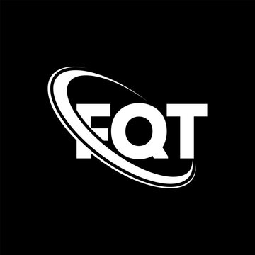 FQT logo. FQT letter. FQT letter logo design. Initials FQT logo linked with circle and uppercase monogram logo. FQT typography for technology, business and real estate brand.
