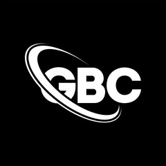 GBC logo. GBC letter. GBC letter logo design. Intitials GBC logo linked with circle and uppercase monogram logo. GBC typography for technology, business and real estate brand.