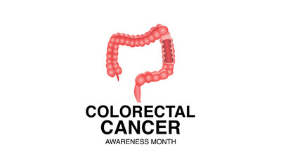 colorectal cancer, National Colorectal Cancer Awareness Month. Save Lives with Prevention Awareness concept observed on March