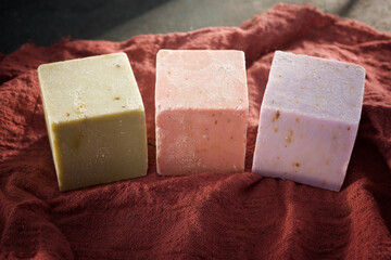 Marseille handmade soap bars