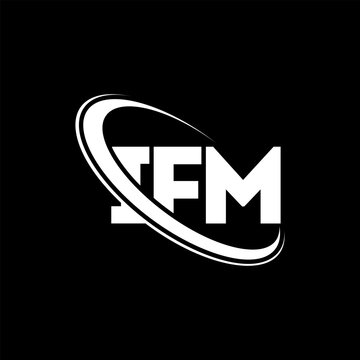 IFM logo. IFM letter. IFM letter logo design. Initials IFM logo linked with circle and uppercase monogram logo. IFM typography for technology, business and real estate brand.