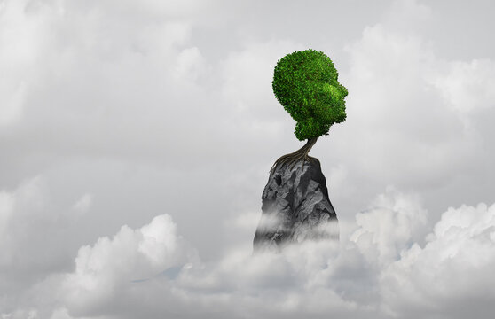 Existential Despair and the feeling of hopelessness or anguish as a symbol for uncertainties of human existence as a existentialist philosophy as the meaning of life and the inevitability of death.