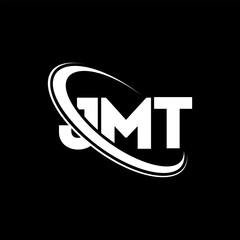 JMT logo. JMT letter. JMT letter logo design. Initials JMT logo linked with circle and uppercase monogram logo. JMT typography for technology, business and real estate brand.