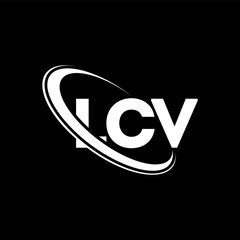 LCV logo. LCV letter. LCV letter logo design. Initials LCV logo linked with circle and uppercase monogram logo. LCV typography for technology, business and real estate brand.
