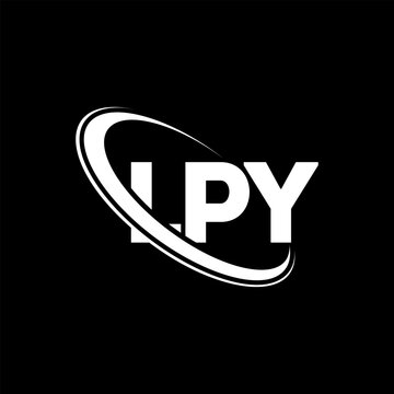 LPY logo. LPY letter. LPY letter logo design. Initials LPY logo linked with circle and uppercase monogram logo. LPY typography for technology, business and real estate brand.