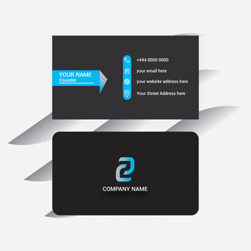 Business card design|Modern business card design