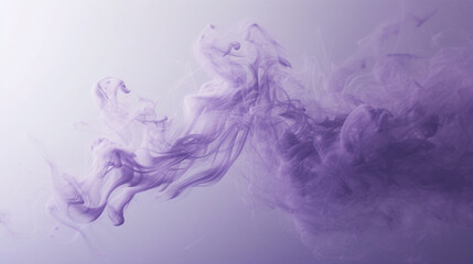 An abstract lavender purple smoke background