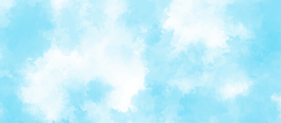 blue sky with cloud .Beautiful blue sky with white clouds .bright cloud cover in the sun calm clear winter air background .gradient light white background.