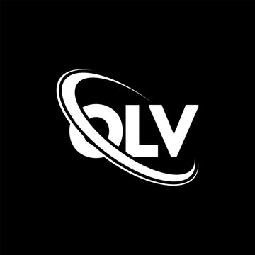 OLV logo. OLV letter. OLV letter logo design. Initials OLV logo linked with circle and uppercase monogram logo. OLV typography for technology, business and real estate brand.