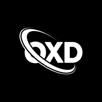 OXD logo. OXD letter. OXD letter logo design. Initials OXD logo linked with circle and uppercase monogram logo. OXD typography for technology, business and real estate brand.