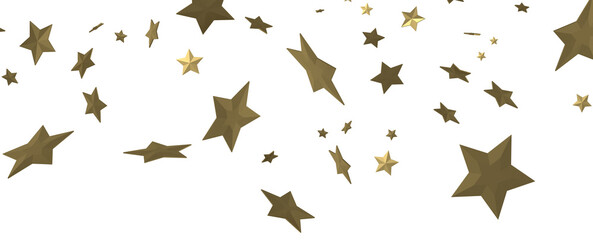 XMAS Stars - Glossy 3D Christmas star icon. Design element for holidays. -