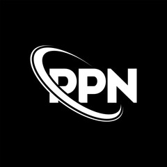 PPN logo. PPN letter. PPN letter logo design. Initials PPN logo linked with circle and uppercase monogram logo. PPN typography for technology, business and real estate brand.