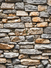 Background of stone wall texture. Closeup of stone wall texture.