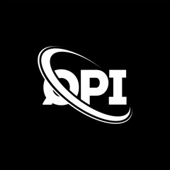 QPI logo. QPI letter. QPI letter logo design. Initials QPI logo linked with circle and uppercase monogram logo. QPI typography for technology, business and real estate brand.