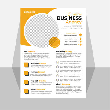 creative flyer design.