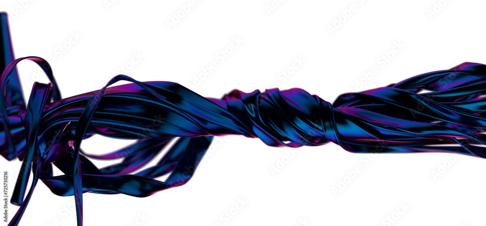 Poster Seamless Flow: Abstract 3D Blue Seamless Flow: Abstract 3D Blue Wave Illustration for Smooth and Continuous VisualsWave Illustration for Smooth and Continuous Visuals