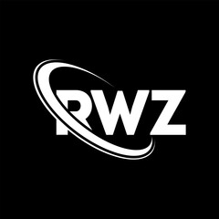 RWZ logo. RWZ letter. RWZ letter logo design. Initials RWZ logo linked with circle and uppercase monogram logo. RWZ typography for technology, business and real estate brand.