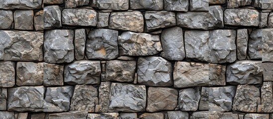 Non-seamless texture of a stone wall.