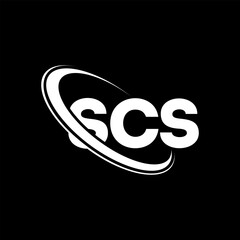 SCS logo. SCS letter. SCS letter logo design. Intitials SCS logo linked with circle and uppercase monogram logo. SCS typography for technology, business and real estate brand.
