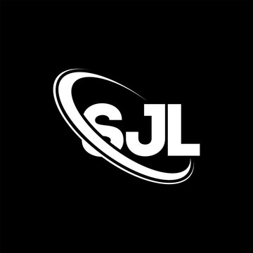 SJL logo. SJL letter. SJL letter logo design. Initials SJL logo linked with circle and uppercase monogram logo. SJL typography for technology, business and real estate brand.