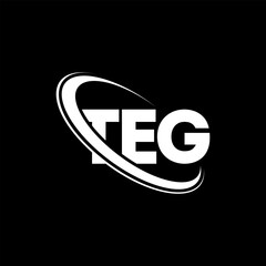 TEG logo. TEG letter. TEG letter logo design. Initials TEG logo linked with circle and uppercase monogram logo. TEG typography for technology, business and real estate brand.