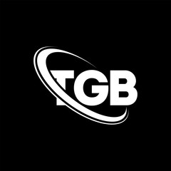 TGB logo. TGB letter. TGB letter logo design. Initials TGB logo linked with circle and uppercase monogram logo. TGB typography for technology, business and real estate brand.