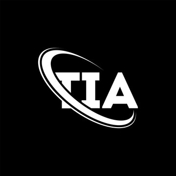 TIA logo. TIA letter. TIA letter logo design. Initials TIA logo linked with circle and uppercase monogram logo. TIA typography for technology, business and real estate brand.