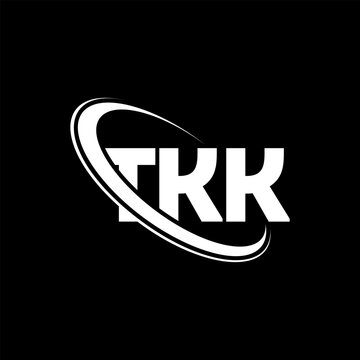 TKK logo. TKK letter. TKK letter logo design. Initials TKK logo linked with circle and uppercase monogram logo. TKK typography for technology, business and real estate brand.