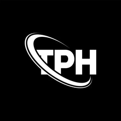 TPH logo. TPH letter. TPH letter logo design. Initials TPH logo linked with circle and uppercase monogram logo. TPH typography for technology, business and real estate brand.