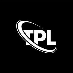 TPL logo. TPL letter. TPL letter logo design. Initials TPL logo linked with circle and uppercase monogram logo. TPL typography for technology, business and real estate brand.