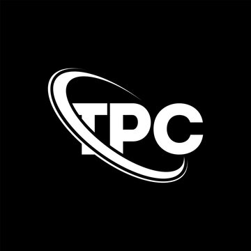 TPC logo. TPC letter. TPC letter logo design. Initials TPC logo linked with circle and uppercase monogram logo. TPC typography for technology, business and real estate brand.