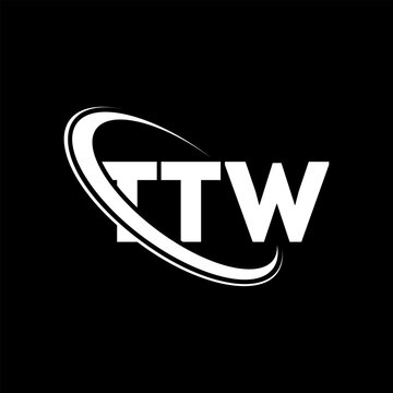 TTW logo. TTW letter. TTW letter logo design. Initials TTW logo linked with circle and uppercase monogram logo. TTW typography for technology, business and real estate brand.