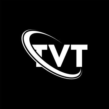 TVT logo. TVT letter. TVT letter logo design. Initials TVT logo linked with circle and uppercase monogram logo. TVT typography for technology, business and real estate brand.