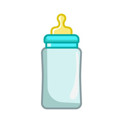 baby bottle icon design vector template