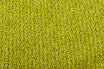 yellow color jeans texture, factory fabric on white background