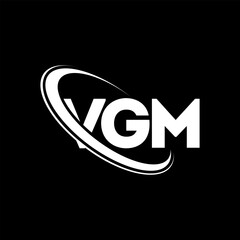 VGM logo. VGM letter. VGM letter logo design. Initials VGM logo linked with circle and uppercase monogram logo. VGM typography for technology, business and real estate brand.