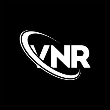 VNR logo. VNR letter. VNR letter logo design. Initials VNR logo linked with circle and uppercase monogram logo. VNR typography for technology, business and real estate brand.