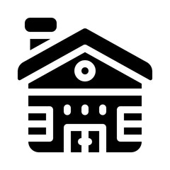 house glyph icon