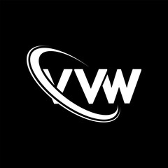 VVW logo. VVW letter. VVW letter logo design. Initials VVW logo linked with circle and uppercase monogram logo. VVW typography for technology, business and real estate brand.