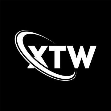 XTW logo. XTW letter. XTW letter logo design. Initials XTW logo linked with circle and uppercase monogram logo. XTW typography for technology, business and real estate brand.