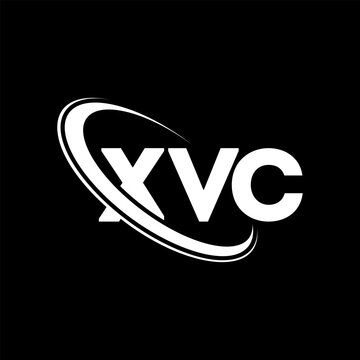 XVC logo. XVC letter. XVC letter logo design. Initials XVC logo linked with circle and uppercase monogram logo. XVC typography for technology, business and real estate brand.